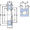 angular contact thrust bearings 7015 CE/P4AL SKF #5 small image