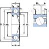 Angular Contact Ball Bearings 71919 ACD/P4AL SKF