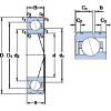 Angular Contact Ball Bearings 71906 CE/P4AL SKF