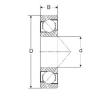 angular contact ball bearing installation 7306-B SIGMA