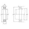 angular contact ball bearing installation HSB012C NTN