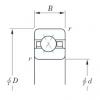 angular contact ball bearing installation KAX025 KOYO