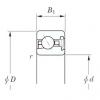 angular contact ball bearing installation KJA120 RD KOYO