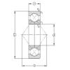 angular contact ball bearing installation QJ211-MPA NKE #1 small image