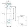 angular contact ball bearing installation SEA12 7CE3 SNFA