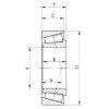 tapered roller bearing axial load 87750/87111 ISO #1 small image