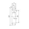 tapered roller dimensions bearings 33287/33462 NACHI #1 small image
