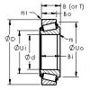 tapered roller bearing axial load JL68145/JL6811Z AST