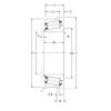 tapered roller dimensions bearings 80033X/80066XC Gamet