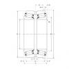 tapered roller dimensions bearings 380330X/380482XH Gamet