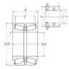 tapered roller bearing axial load HR100KBE1802+L NSK #1 small image