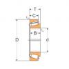 tapered roller thrust bearing 32048XM MPZ