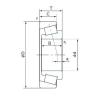 tapered roller bearing axial load QT19 NACHI #1 small image