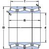 tapered roller dimensions bearings 331807 SKF #1 small image