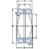 tapered roller bearing axial load BT2B 332448 SKF