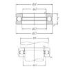 thrust ball bearing applications 511/ 500 NTN