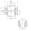 thrust ball bearing applications 52207 NSK #1 small image