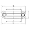 thrust ball bearing applications 53200 CX #1 small image