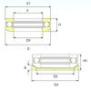 thrust ball bearing applications 53201 U 201 ISB