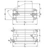 thrust ball bearing applications 54210+U210 NKE