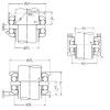 thrust ball bearing applications 54208U NSK #1 small image