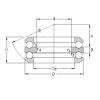 thrust ball bearing applications 54313-MP NKE #1 small image