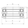 thrust ball bearing applications 54211 CX #1 small image