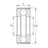 thrust ball bearing applications B22 INA #1 small image