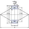 thrust ball bearing applications BEAS 012042-2RS SKF