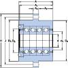 thrust ball bearing applications FBSA 204/QBC SKF #1 small image