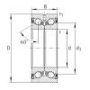 thrust ball bearing applications ZKLN0619-2Z INA #1 small image