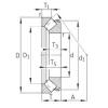 thrust ball images bearings 29320-E1 INA