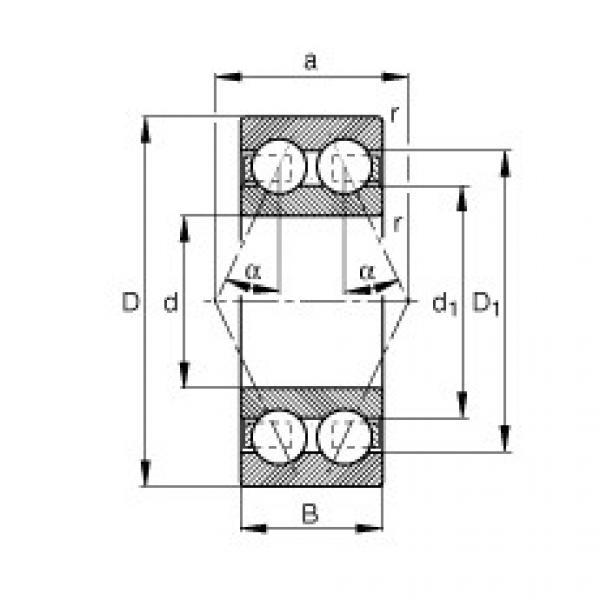 angular contact thrust bearings 3211-BD FAG #5 image