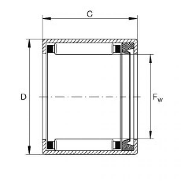 Needle Roller Bearing Manufacture SCE48-P INA #1 image