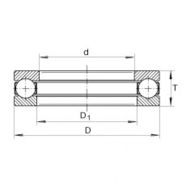 thrust ball bearing applications 1004 INA #1 image