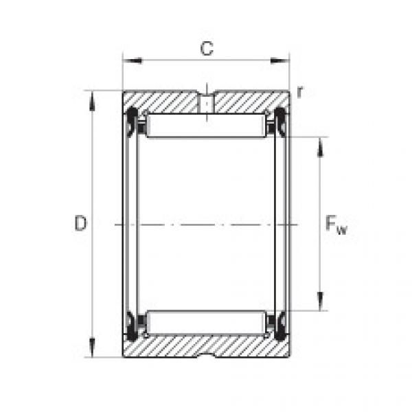 Needle Roller Bearing Manufacture RNA4905-2RSR INA #1 image