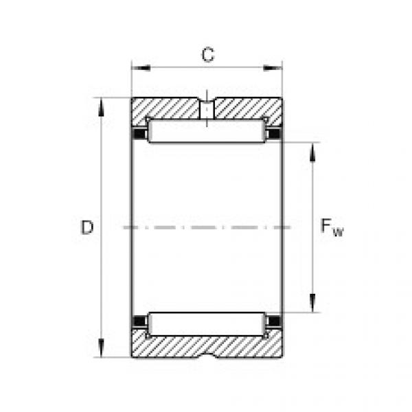 needle roller bearing sleeve NCS1216 INA #1 image