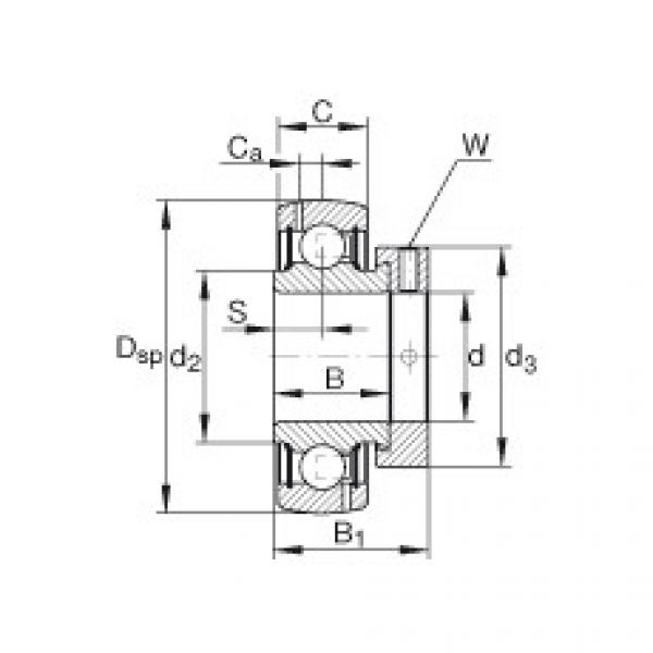 Bearing Original Brand GRA100-NPP-B-AS2/V  INA    #1 image