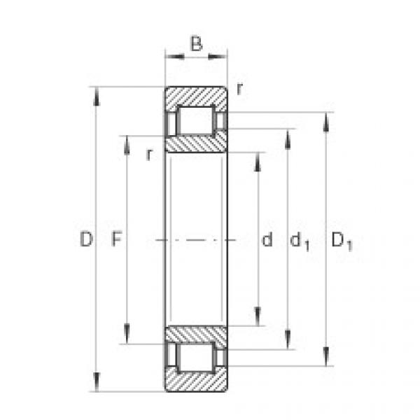 cylindrical bearing nomenclature SL192309 INA #1 image