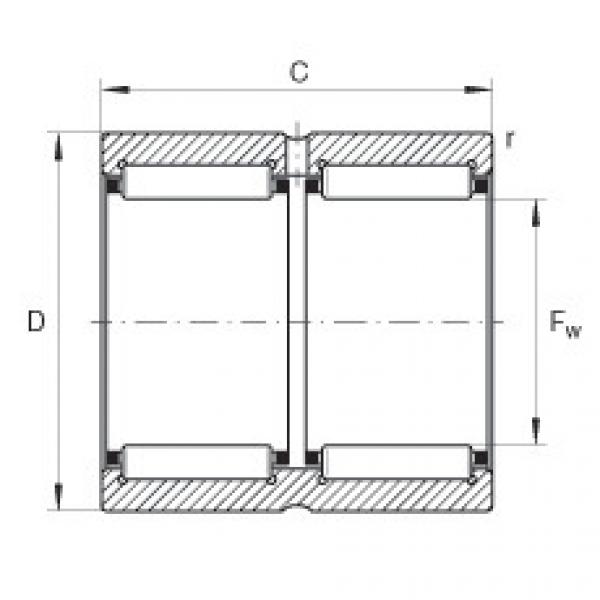 Needle Roller Bearing Manufacture RNA6909-ZW INA #1 image