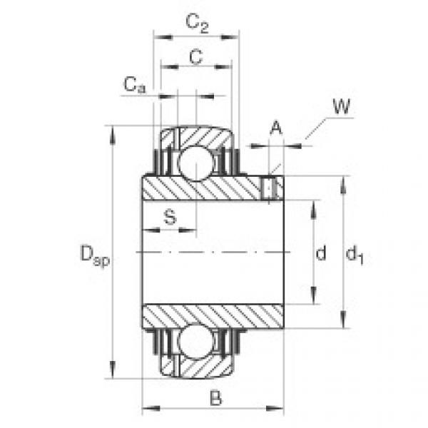 Bearing Original Brand GYE12-KRR-B-VA  INA    #1 image