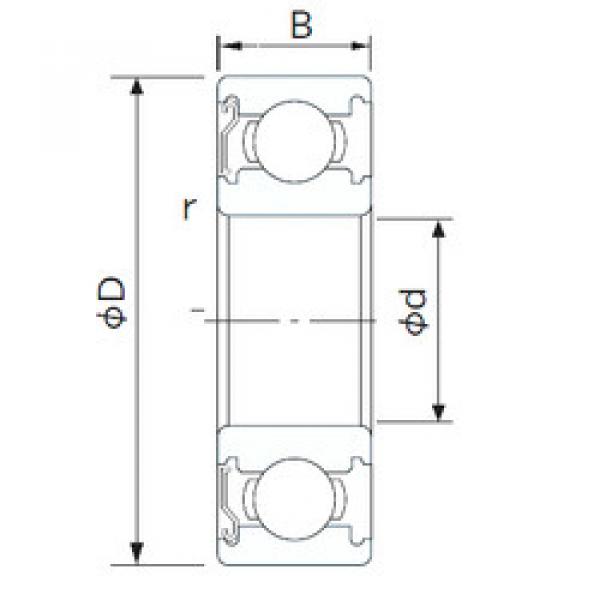 Bearing Original Brand R6-Z  CYSD    #1 image