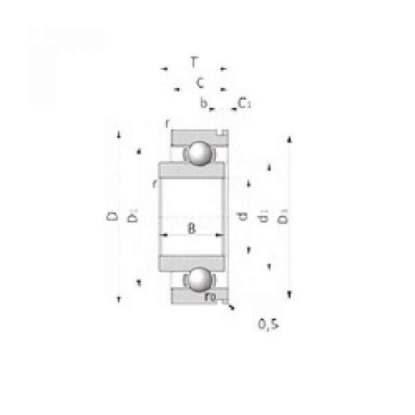 Bearing Original Brand LJ25Q41M1=43  RHP    #1 image