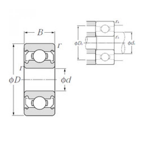 Bearing Original Brand R1-4ZZA  NTN    #1 image