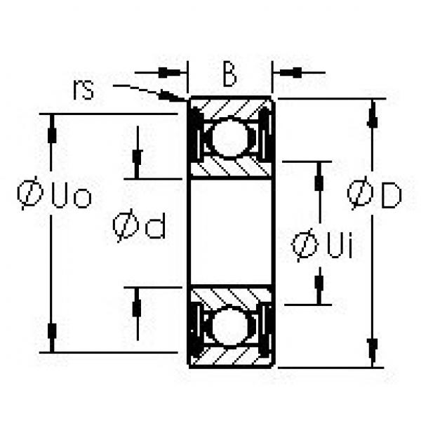 Bearing Original Brand R10ZZ  AST    #1 image