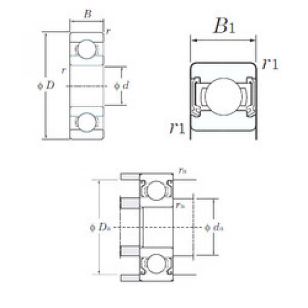 Bearing Original Brand W686-2RD  KOYO    #1 image