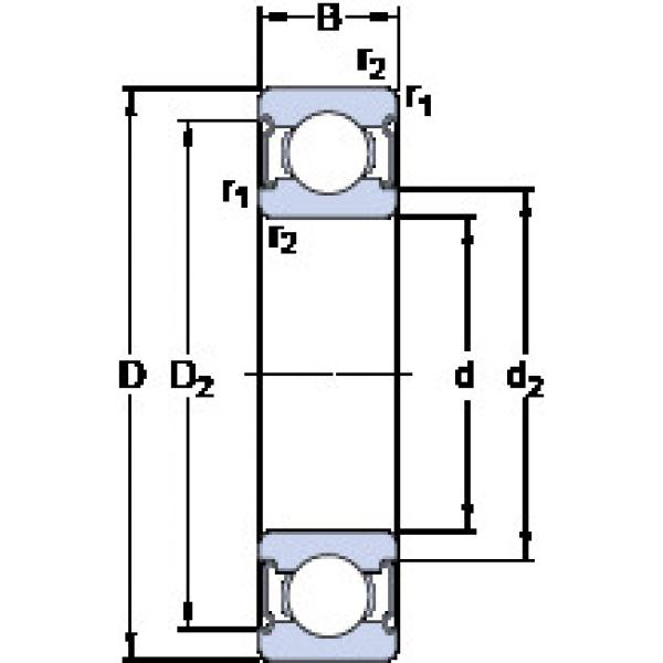 Bearing Original Brand W  607-2Z  SKF   #1 image