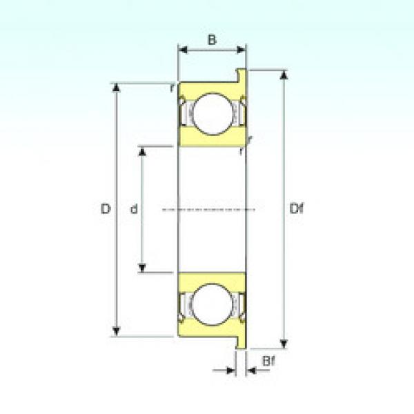 Bearing Original Brand MF104ZZ  ISB    #1 image