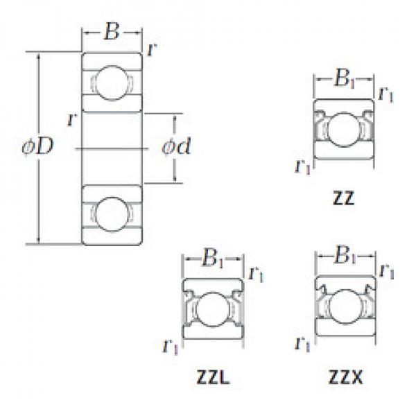 Bearing Original Brand OB82  ZZX  KOYO   #1 image