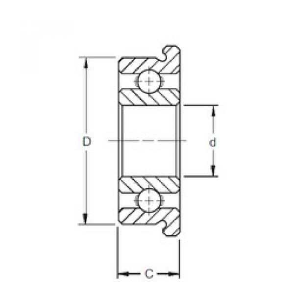 Bearing Original Brand MF106  ZEN    #1 image